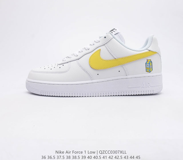 真标带半码 耐克Nike Air Force 1 Low 空军一号百搭休闲运动板鞋 柔软 弹性十足的缓震性能和出色的中底设计 横跨复古与现代的外型结合 造就出