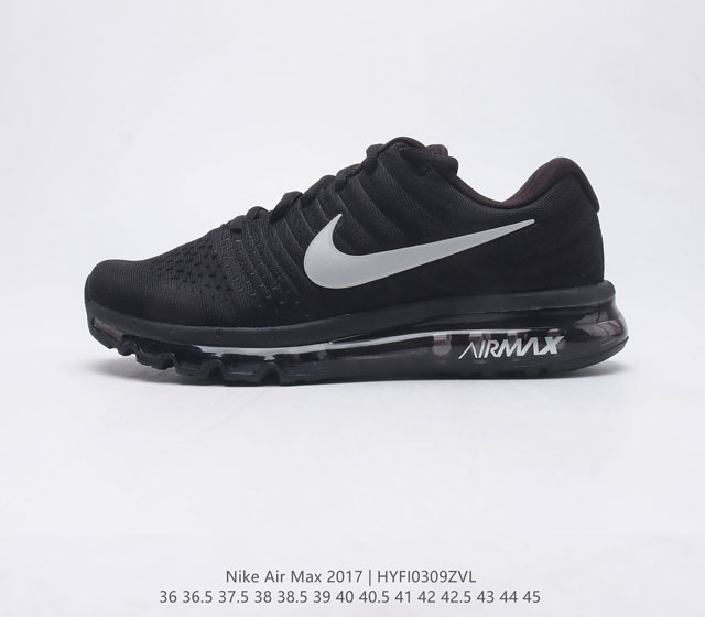 NIKE 耐克 Air Max 2017 男女士跑鞋全掌气垫缓震休闲运动跑步鞋 NikeAir Max2017是Nike Air Max系列的2017年旗舰款