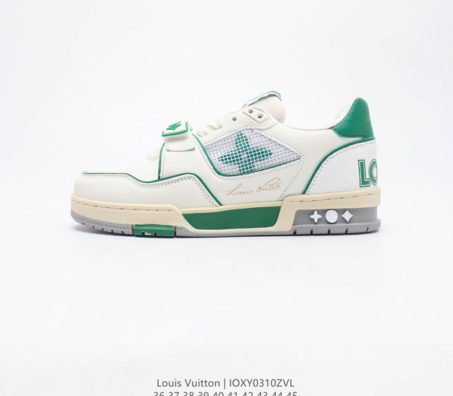 Louis Vuitton Trainer Sneaker Low 人气单品 路易威登Louis Vuitton Trainer Sneaker Low低帮复