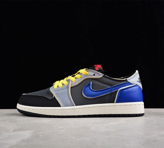 Air Jordan 1 Low Dark Smoke Grev AJ1 乔1解构 低帮篮球鞋 DV0982 006 尺码 40 40.5 41 42 42.