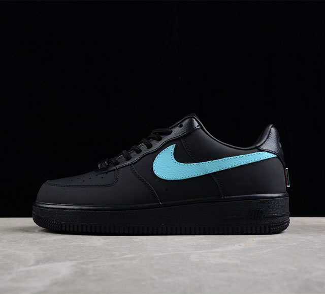 TIFFANY & CO 蒂芙尼 x Nk Air Force 1 Low 1837 蒂芙尼联名 空军一号低帮休闲板鞋 DZ1382 001 尺码 36 36