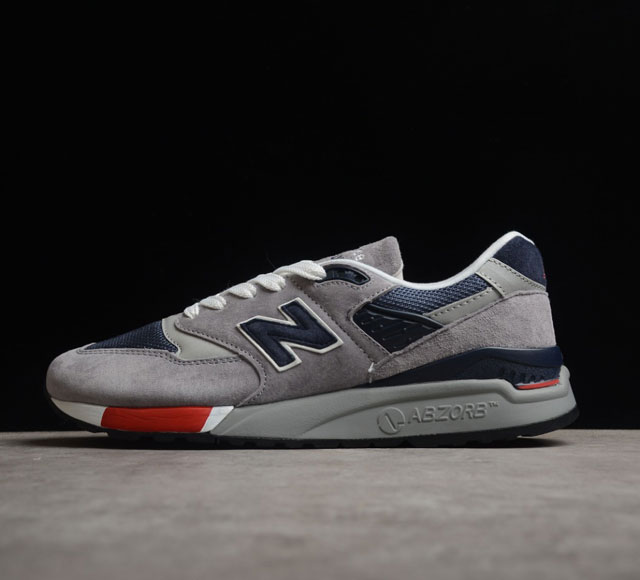 New Balance 998系列 高端美产复古休闲跑步鞋 M998GNR 尺码 39.5 40 40.5 41.5 42 42.5 43 44采用台产猪