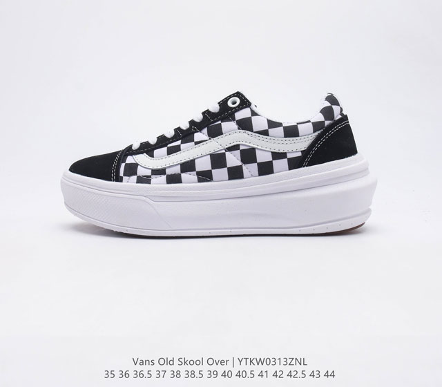 硫化带半码 VANS 万斯 Old Skool 时尚百搭 耐磨防滑 硫化底帆布鞋 厚底老牌潮鞋 诞生于1977年的Old Skool是Vans历久弥坚的标志性