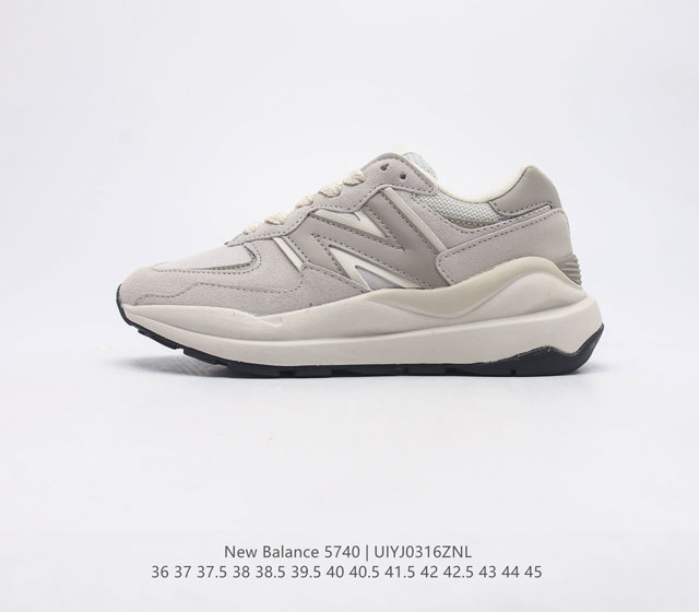 新百伦 New Balance NB5740系列复古男女运动鞋百搭厚底增高慢跑鞋 此款运动鞋凭借多种严选的优质素材重塑出让人耳目一新又充满层次感的革新中低结构