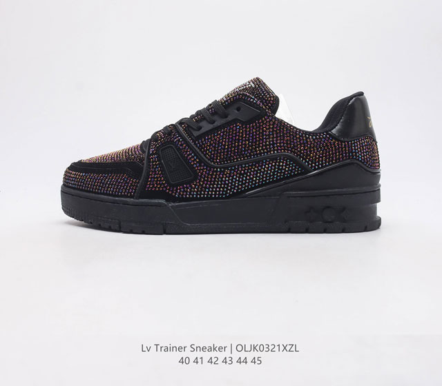 Louis Vuitton Trainer Sneaker Low 人气单品 路易威登Louis Vuitton Trainer Sneaker Low低帮复