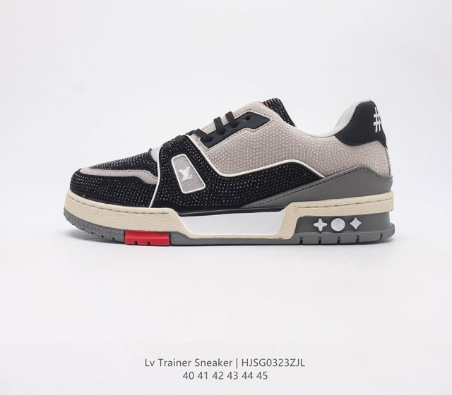 Louis Vuitton Trainer Sneaker Low 人气单品 路易威登Louis Vuitton Trainer Sneaker Low低帮复