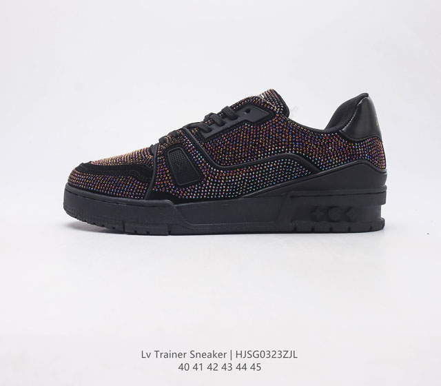 Louis Vuitton Trainer Sneaker Low 人气单品 路易威登Louis Vuitton Trainer Sneaker Low低帮复