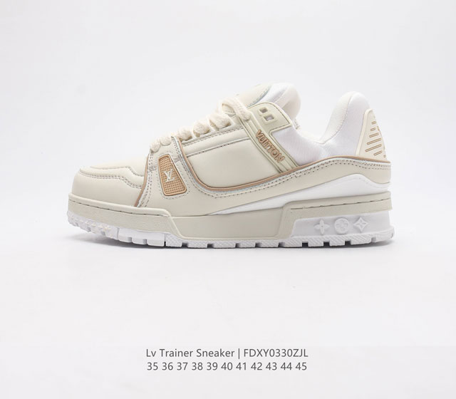 Louis Vuitton Trainer Sneaker Low 人气单品 路易威登Louis Vuitton Trainer Sneaker Low低帮复