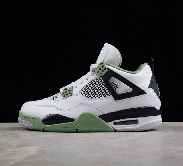 外贸版 Air Jordan 4 Retro Seafoam AJ4 乔4白绿 AQ9129-103 尺码 36 36.5 37.5 38 38.5 39 4