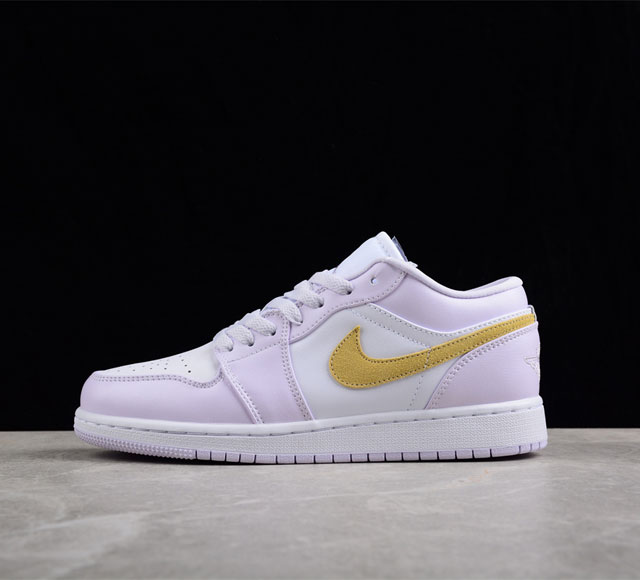 Air Jordan 1 Low Barely Grape AJ1 乔1浅紫色 低帮文化休闲板鞋 DC0774-501 尺码 36 36.5 37.5 38