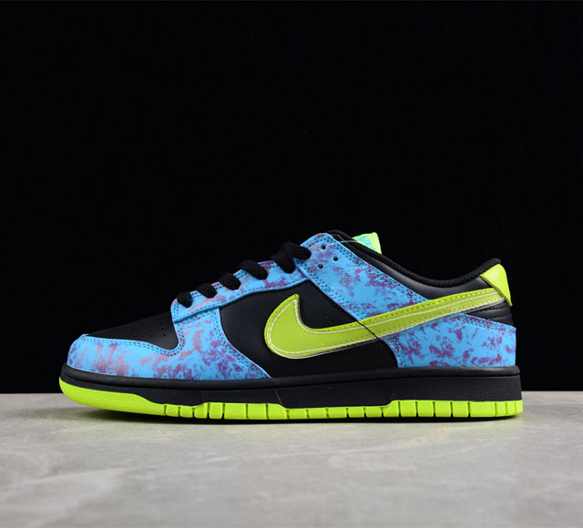 NK DUNK LOW SE 2 GS SE黑绿客制配色低帮休闲板鞋 DV1694-900 尺码 36 36.5 37.5 38 38.5 39 40 40.