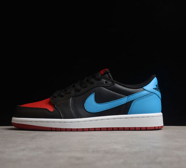 Air Jordan 1 Low OG UNC To Chicago AJ1 乔1黑蓝红 低帮篮球鞋 CZ0775-04613 码数 36 36.5 37.5