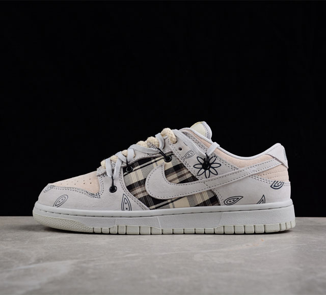 Futura x Nike Dunk Low SB联名 解构绑带滑板鞋货号 DD8338-001 尺码 36 36.5 37.5 38 38.5 39 40