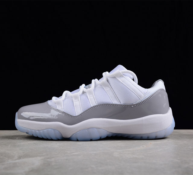 纯原版本 Air Jordan 11 Low Cement Grey AJ11 乔11酷灰 低帮篮球鞋 AV2187-140 尺码 40 40.5 41 42