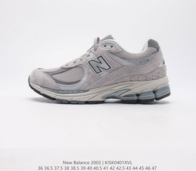 新百伦New Balance ML2002 系列复古老爹风休闲鞋情侣百搭慢跑鞋运动男鞋女鞋 采用拼接网眼织物鞋面 后跟搭载外露缓震胶 货号 MK2002RO