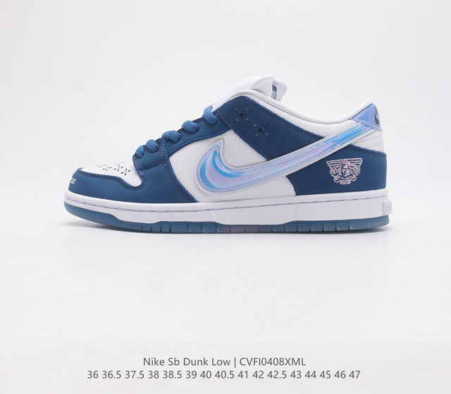 耐克Nike SB Zoom Dunk Low 板鞋 系列经典百搭休闲运动板鞋加厚鞋舌的填充 使舒适性大大提升 同时也更方便穿脱中底部分则加入了脚感柔软舒适Z