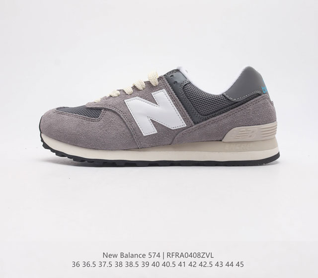 新百伦 NEW BALANCE NB官方男鞋女鞋574系列舒适百搭复古拼接时尚休闲运动鞋 New Balance 的 574 具有识别性和持久流行性 从它作为