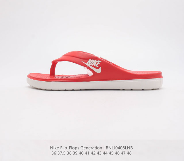 耐克 Nike Flip Flops Generation 情侣夏季沙滩涉水休闲百搭运动潮流人字拖凉拖 货号 DA2545 码数 36-48 编码 BNLJ04