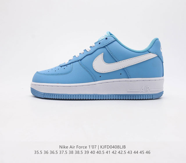 耐克 Nike Air Force 1 07 空军一号运动鞋时尚休闲男女士篮球板鞋 设计灵感源自摔跤运动 助你发挥天赋 震撼全场 华丽设计搭配优质鞋面材料 契合