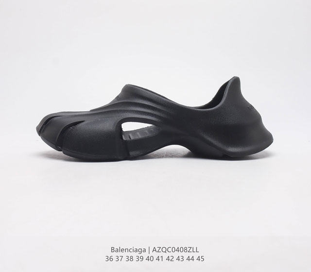 公司级BALENCIAGA 巴黎世家 法国高端奢侈品牌-巴黎世家BALENCIAGA Mold Thong Sandals夏季沙滩涉水百搭休闲人字拖凉拖鞋 采