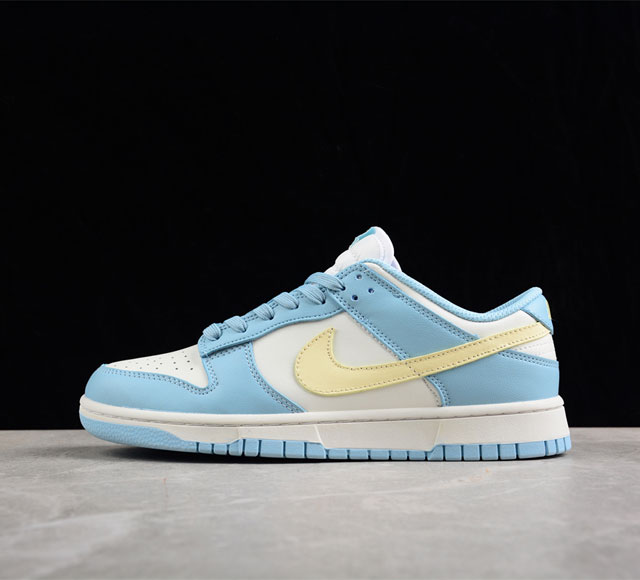 性价版 Nk Dunk Low Citron Tint 马卡龙 冰淇淋配色 SB低帮运动休闲板鞋 DD1503-123 尺码 36 36.5 37.5 38