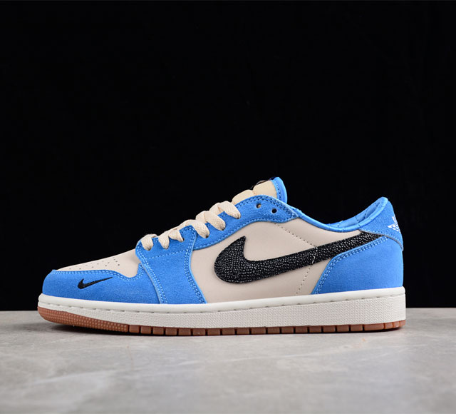 Air Jordan 1 Low AJ1 乔1定制配色 低帮经典复古文化休闲运动篮球鞋 CZ0790-141 尺码 36 36.5 37.5 38 38.5