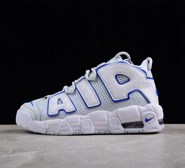 Nk Air More Uptempo 96 QS 原装皮蓬 初代系列经典高街百搭休闲运动文化篮球鞋 FD0669-100 尺码 36 36.5 37.5 3