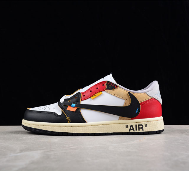 Air Jordan 1 Low AJ1 乔1定制配色 低帮经典复古文化休闲运动篮球鞋 CZ0790-107 尺码 36 36.5 37.5 38 38.5