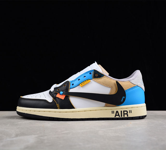 Air Jordan 1 Low AJ1 乔1定制配色 低帮经典复古文化休闲运动篮球鞋 CZ0790-108 尺码 36 36.5 37.5 38 38.5