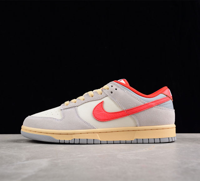 Nk Dunk Low 85 Athletic Department 元年灰红配色 SB低帮运动休闲板鞋 FJ5429-133 尺码 36 36.5 37.5