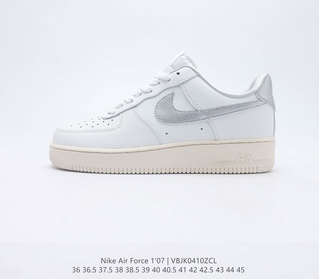 特价头层皮 耐克 Nike Air Force 1 07空军一号经典篮球鞋休闲运动鞋 穿上 Air Force 1 07 运动鞋革新经典篮球鞋 助你踢踩跳跺