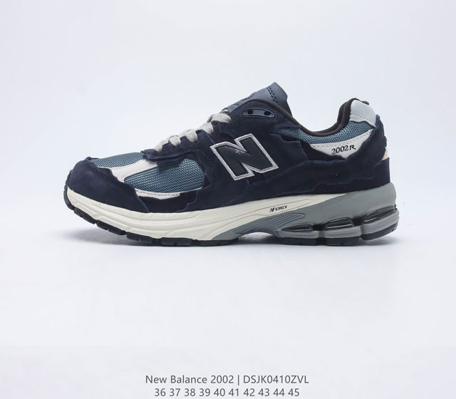 新百伦 New Balance 2002R 跑鞋 时尚男女运动鞋厚底增高老爹鞋 沿袭了面世之初的经典科技 以 ENCAP 中底配以升级版 N-ERGY 缓震物