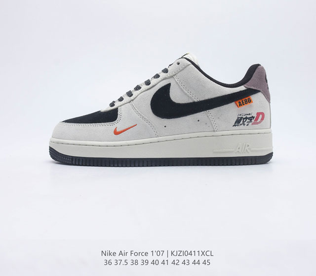 耐克 Nike Air Force 1 07空军一号经典篮球鞋休闲运动鞋 穿上 Air Force 1 07 运动鞋革新经典篮球鞋 助你踢踩跳跺 滑步旋转 自