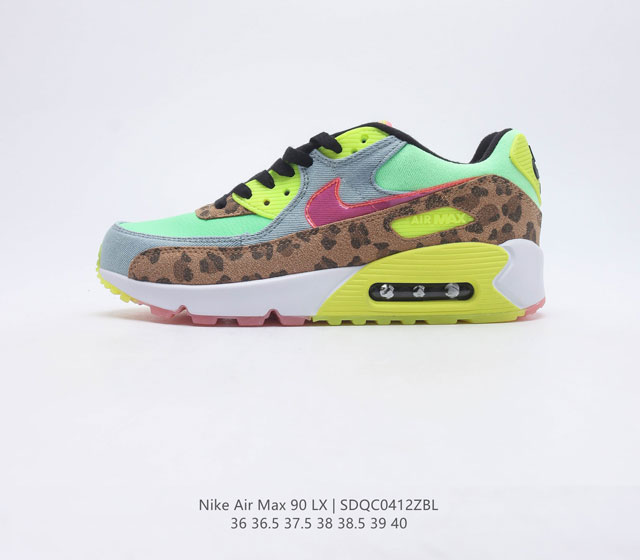 真标耐克Nike Air Max 90 经典复古小气垫缓震跑鞋 鞋面由皮革和织物打造 犀利的条线打造出酷劲十的足视觉效果 织物面增强透气性 穿着极为舒适 经典 - 点击图像关闭