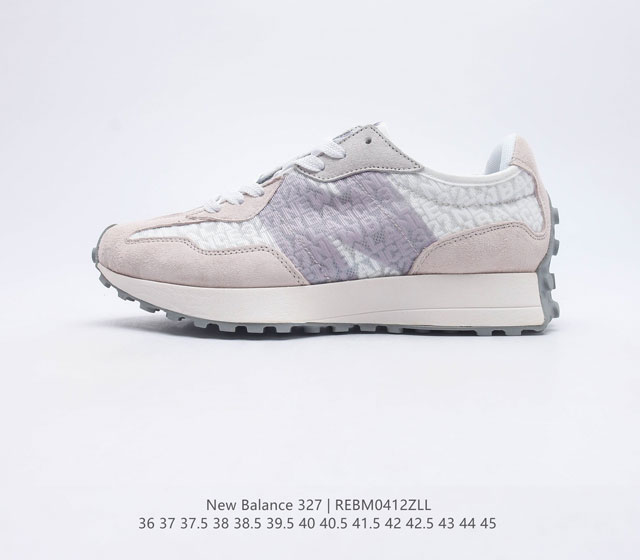 新百伦 New Balance MS327系列复古休闲运动慢跑鞋时尚男女运动鞋 以更纯粹的复古风格设计打造的全新造型 侧身还以解构设计 将 N 字标志以做旧压