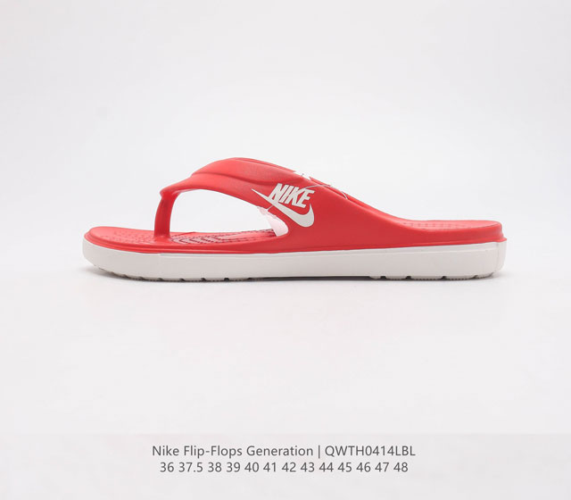 耐克 Nike Flip Flops Generation 情侣夏季沙滩涉水休闲百搭运动潮流人字拖凉拖 货号 DA2545 码数 36-48 编码 QWTH04