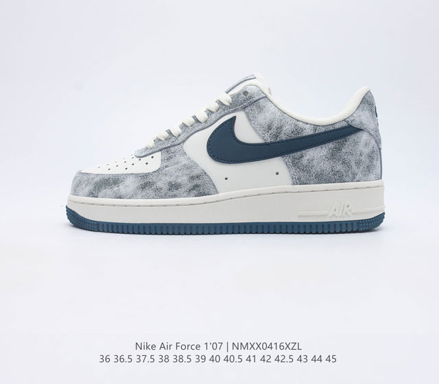 Supreme x Nk Air Force 1 07 Low 联名款 空军一号低帮休闲板鞋 #3M反光 定制皮料 原盒原包装 原楦头原纸板 纯正版型 正品N