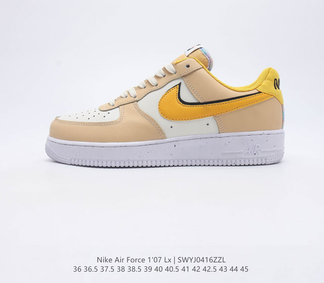 耐克Nike Air Force 1 Low 空军一号低帮百搭休闲运动板鞋 柔软 弹性十足的缓震性能和出色的中底设计 横跨复古与现代的外型结合 造就出风靡全球