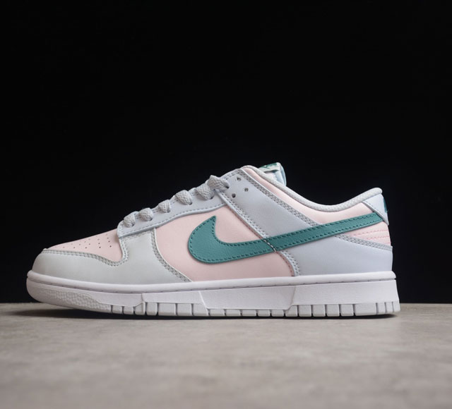 性价版 Nk Dunk Low Mineral Teal 淡青粉色 SB低帮休闲板鞋 FD1232-002 尺码 36 36.5 37.5 38 38.5 3