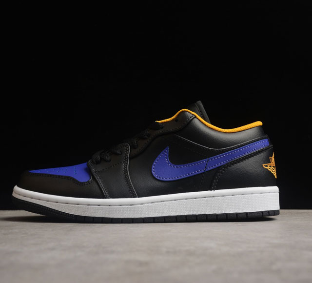 CJ版本 Air Jordan 1 Low Dark Concord AJ1 乔1黑蓝色 553558-075 Size 40 40.5 41 42 42.5