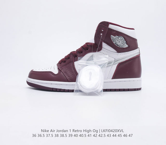 公司级耐克Nike Air Jordan 1 Retro High OG Bred Toe AJ1代迈克尔 乔丹高帮经典复古百搭休闲文化运动篮球鞋Jordan