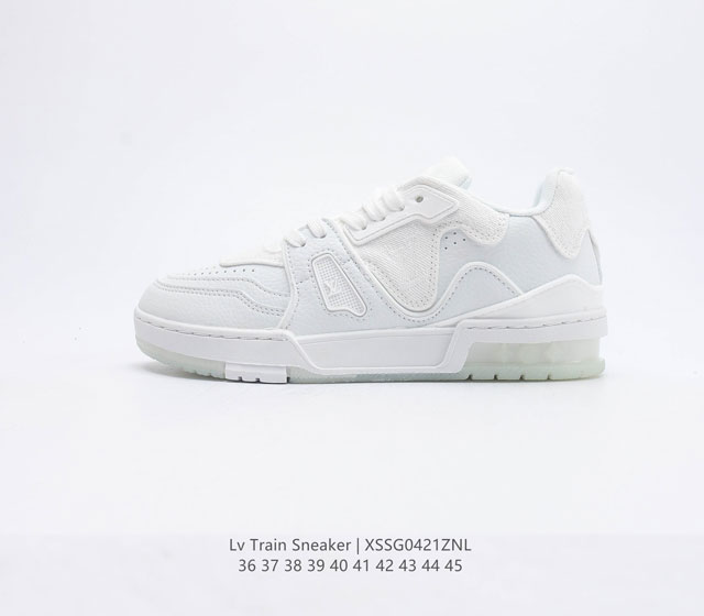 Louis Vuitton Trainer Sneaker Low 人气单品 路易威登低帮复古休闲运动文化百搭篮球板鞋 码数 36 37 38 39 40 4