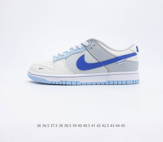 耐克 Nike Dunk Low 运动鞋复古板鞋 尽情迈步 彰显个性风采 采用天然皮革 经久耐穿 塑就如元年款 Dunk 般的复古质感 鞋头透气孔 搭配鞋口和