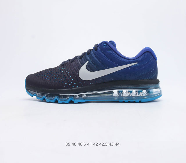 NIKE 耐克 Air Max 2017 男士跑鞋全掌气垫缓震休闲运动跑步鞋 NikeAir Max2017是Nike Air Max系列的2017年旗舰款跑