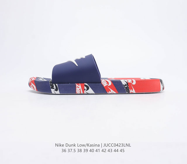 耐克Nike Victori One Slide Print Mix维多利一号系列夏季沙滩运动防滑一字潮流拖鞋 货号 CZ6501 尺码 36-45 编码 JU