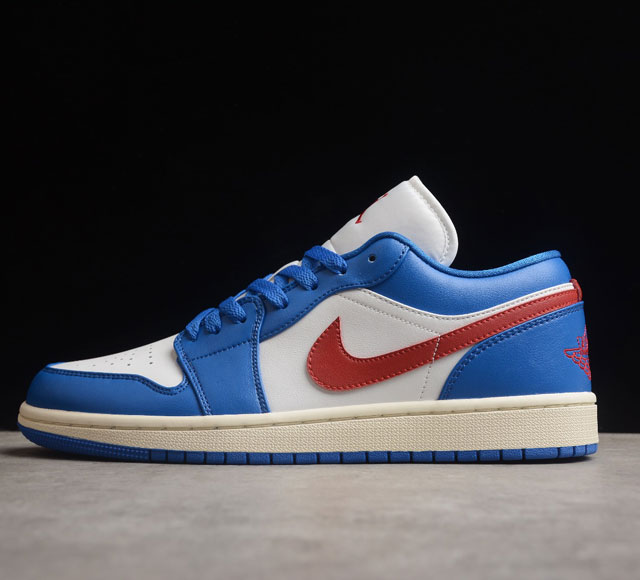 Air Jordan 1 Low Sport Blue AJ1 乔1独立日配色 低帮篮球鞋 货号 DC0774-416 码数 36 36.5 37.5 38