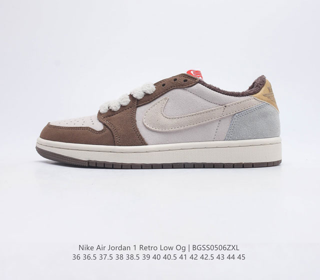 2023中国兔年限定配色 耐克Nike Air Jordan 1 Low OG Year of the Rabbit AJ1乔丹一代OG系列低帮经典复古文化休