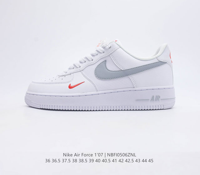 耐克 Nike Air Force 1 07 空军一号经典篮球鞋气垫休闲运动鞋 穿上 Air Force 1 07 运动鞋革新经典篮球鞋 助你踢踩跳跺 滑步旋