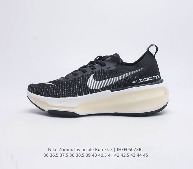 公司级 耐克 Nike Zoom X Invincible Run Fk 3 马拉松机能风格运动鞋 鞋款搭载柔软泡绵 在运动中为你塑就缓震脚感 设计灵感源自日