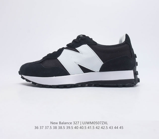 新百伦 New Balance MS327系列复古休闲运动慢跑鞋时尚男女运动鞋 以更纯粹的复古风格设计打造的全新造型 侧身还以解构设计 将 N 字标志以做旧压